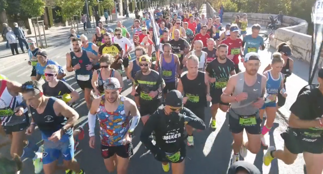 Maratón de Valencia.