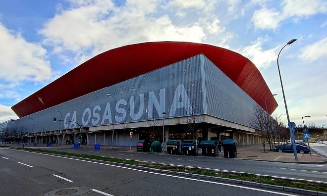 El Sadar, estadio de Osasuna (Foto: Cordon Press).