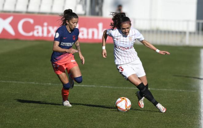 Imagen del Sevilla Femenino-Atlético de Madrid (Foto: SFC).