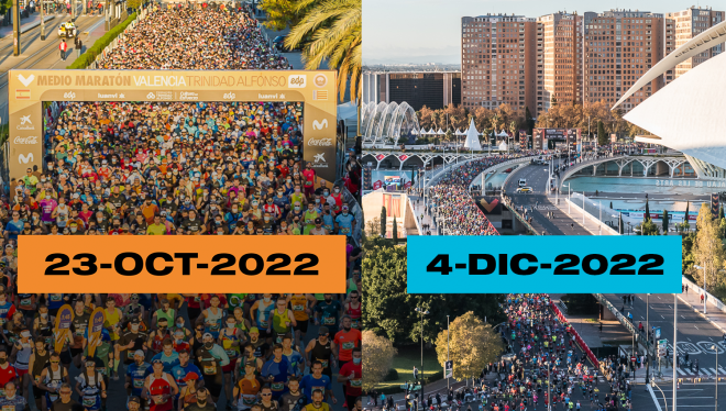 Medio y Maratón Valencia abren sus inscripciones con objetivos de 20.000 y 30.000 participantes