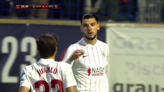 (mediaset) Andratx-Sevilla: Gol de Rafa Mir