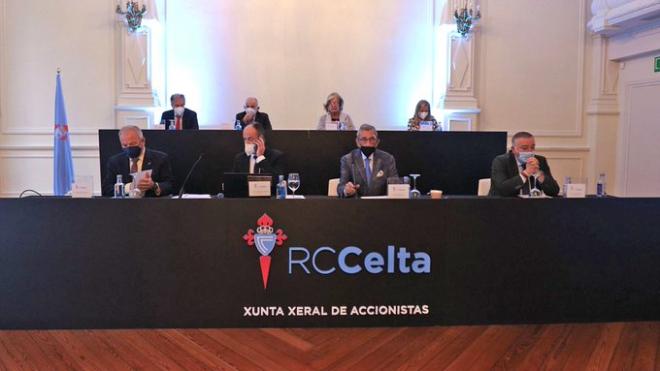 Consejo de Administración del Celta (Foto: RC Celta).