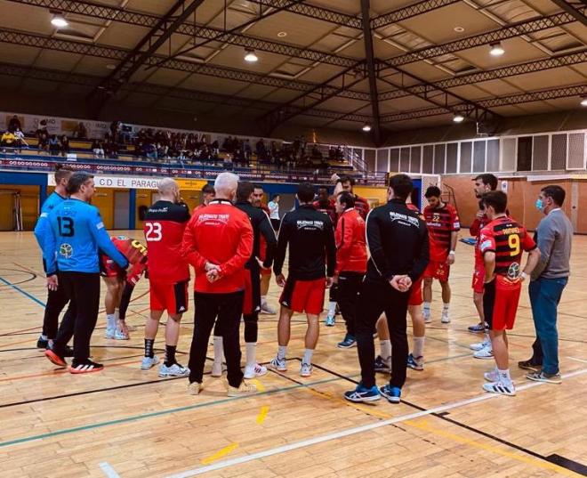 El Helvetia Balonmano Prointegrada, en El Paraguas.