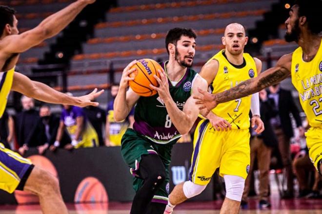 El Unicaja jugó en Grecia ante el Lavrio (Foto: ACB).