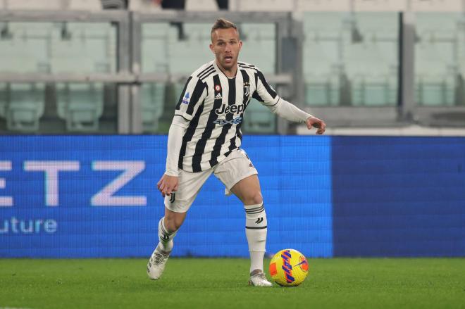 Arthur Melo, jugando con la Juventus (Foto: Cordon Press).