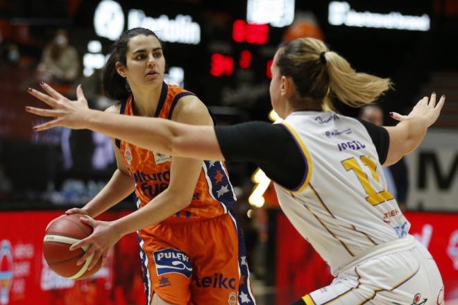 Valencia Basket cierra 2021 en la Fonteta con la vuelta de María Pina
