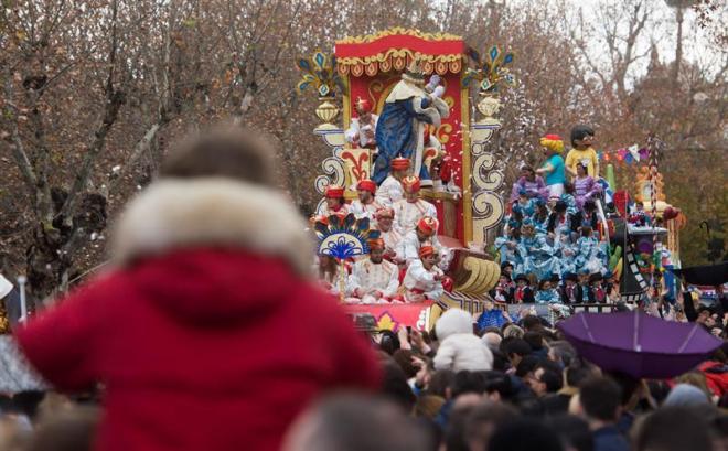 La Cabalgata de Reyes Magos de Sevilla (Foto: EFE)