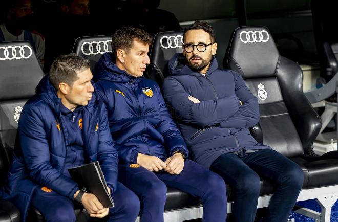 Bordalás, en el Real Madrid - Valencia CF (Foto: Valencia CF).