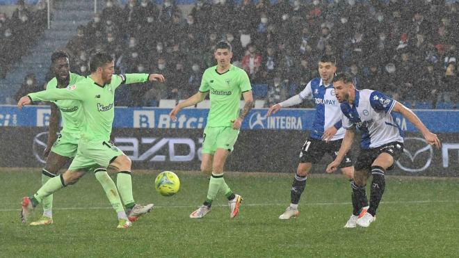 Muniain, durante el partido frente al Alavés en Mendizorrotza (Foto: Athletic Club).