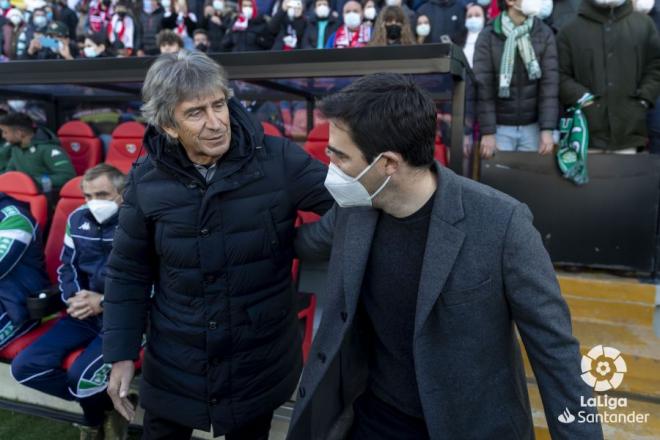 Manuel Pellegrini ante Iraola.