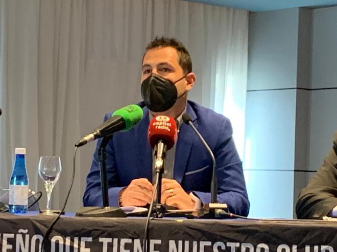 José Antonio Pérez, en la rueda de prensa de este lunes.