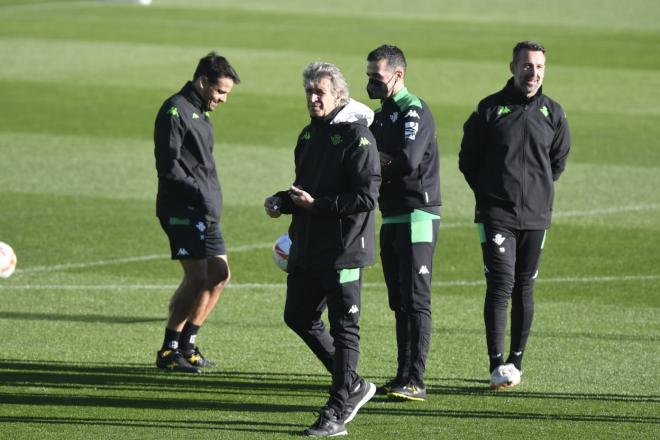 Pellegrini en el entrenamiento (Foto: Kiko Hurtado)