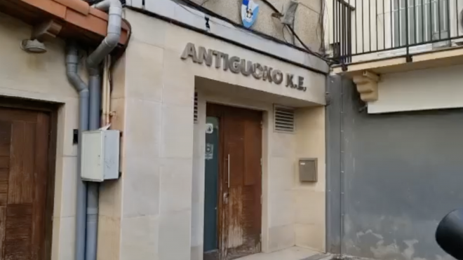 Sede del Antiguoko KE, convenido del Athletic Club en Donostia.