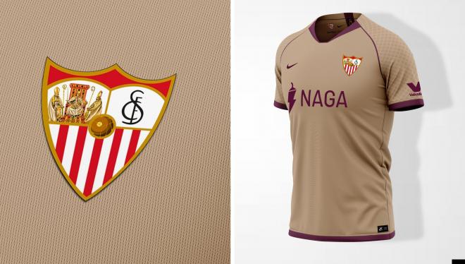 La camiseta del Sevilla inspirada en las Setas.