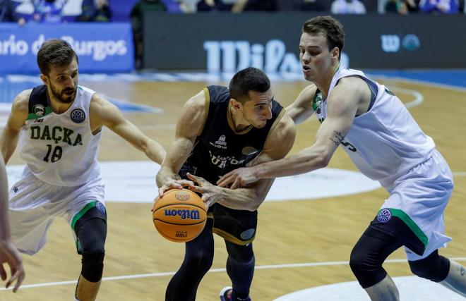 Dejan Kravic, en un partido con San Pablo Burgos (Foto: EFE).