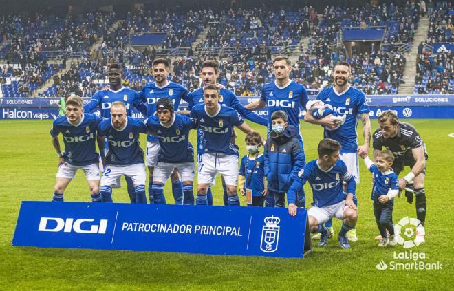 El once de Ziganda para el Real Oviedo-Almería en el Carlos Tartiere (Foto: LaLiga).