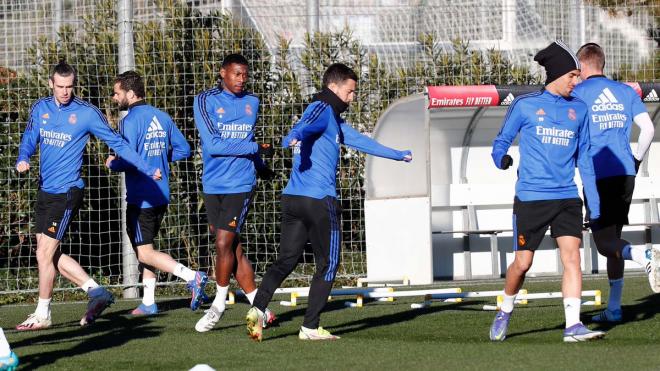 Entrenamiento del Real Madrid (FOTO: @realmadrid).