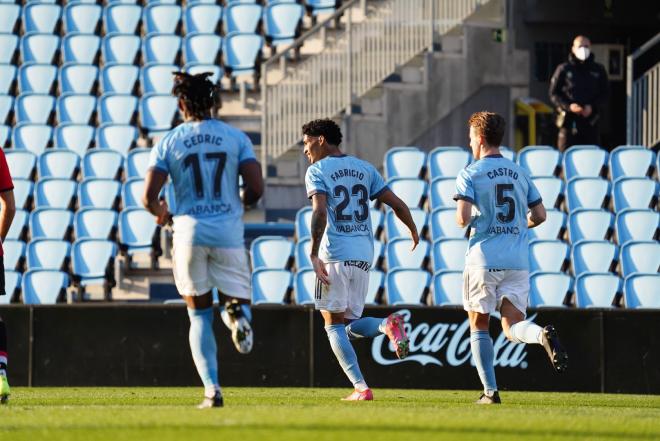 Gol deFabrício (Foto: RC Celta).