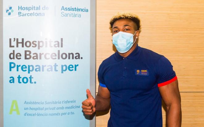 Adama Traoré, tercer regreso que consigue Laporta en el Barcelona (Foto: FCB).