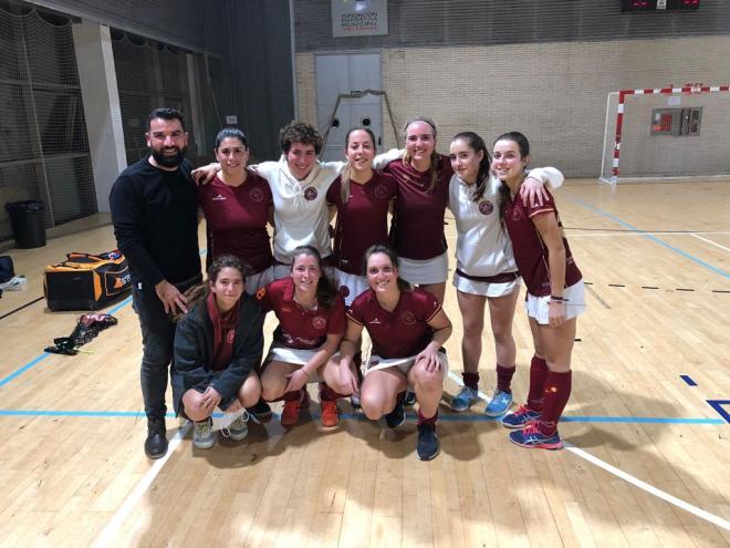 El CH Xaloc, campeón de la 1º Femenina de hockey sala, por tercer año consecutivo