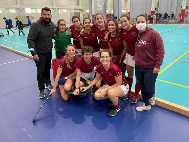 El CH Xaloc, campeón de la 1º Femenina de hockey sala, por tercer año consecutivo