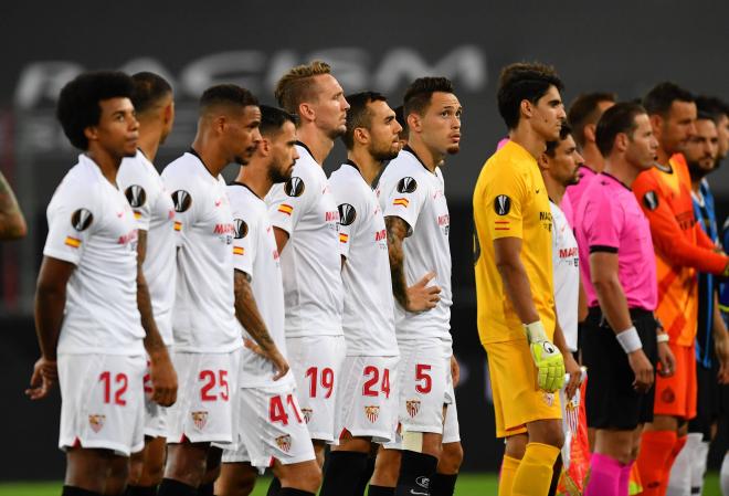 El once del Sevilla en la final de la Europa League 2020 (Foto: Cordon Press).