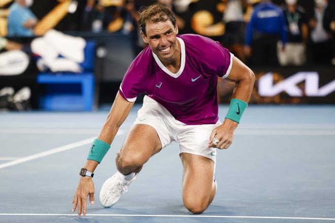 Rafa Nadal, en el Open de Australia (FOTO: Cordón Press).