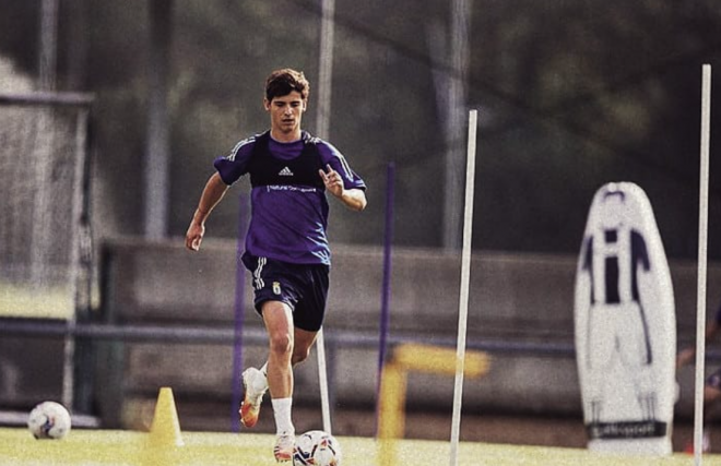 Riki, durante un entrenamiento (Foto: Instagram).