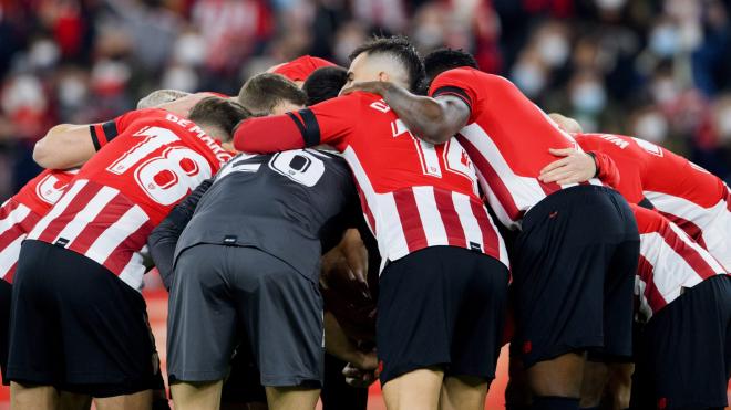 Piña en San Mamés jugando en Copa ante el Madrid (Foto: Athletic Club).