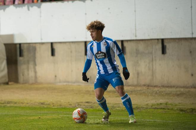 Mario Soriano, jugador cedido en el Dépor por el Atlético (Foto: RCD).