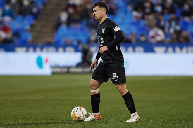 Ramón, en el partido en La Romareda (Foto: Dani Marzo).