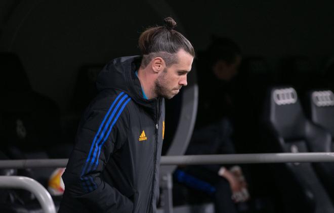 Gareth Bale, en un partido del Real Madrid (Foto: Cordon Press).