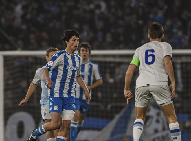 Lance del encuentro entre el Dépor y el Dinamo de Kiev (Foto: RCD).