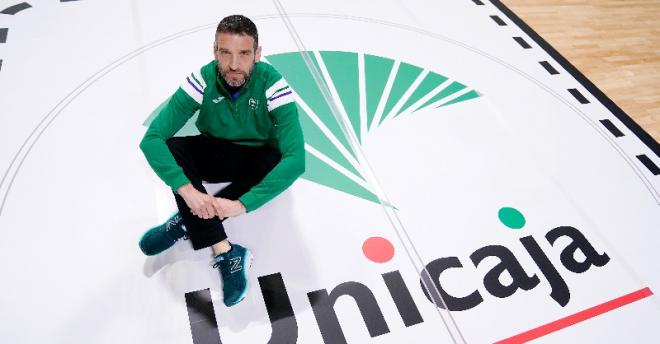 Ibon Navarro, nuevo entrenador del Unicaja (Foto: UnicajaB/Fotopress).