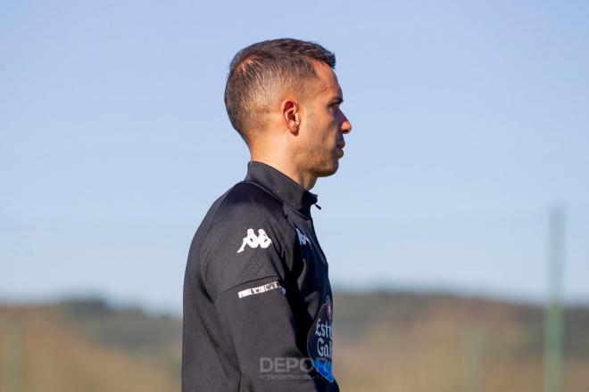 Borja Jiménez, entrenador del Deportivo (Foto: RCD).