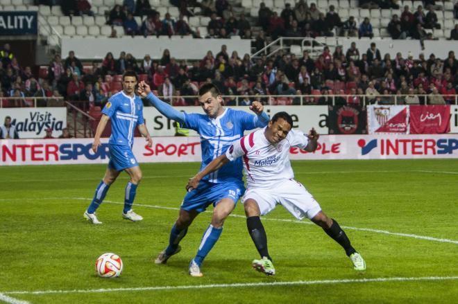 Imagen del Sevilla-Rijeka de la 2013/14 (Foto: Cordon Press).