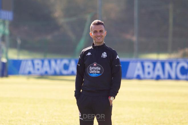 Borja Jiménez, entrenador del Deportivo (Foto: RCD).