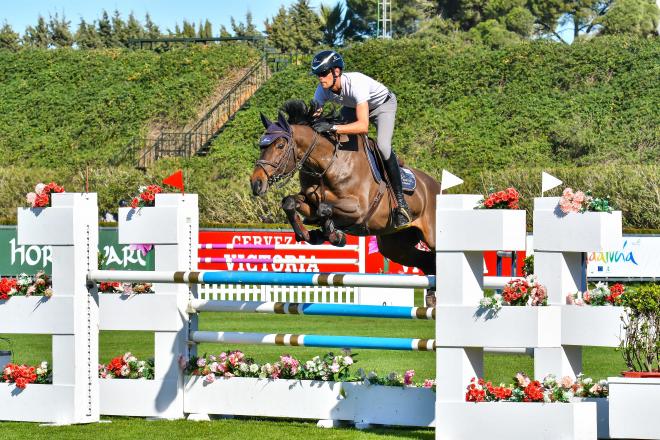 Konstantin Van Damme durante una prueba en el Andalucía Sunshine Tour (Foto: Andalucía Sunshine Tour)