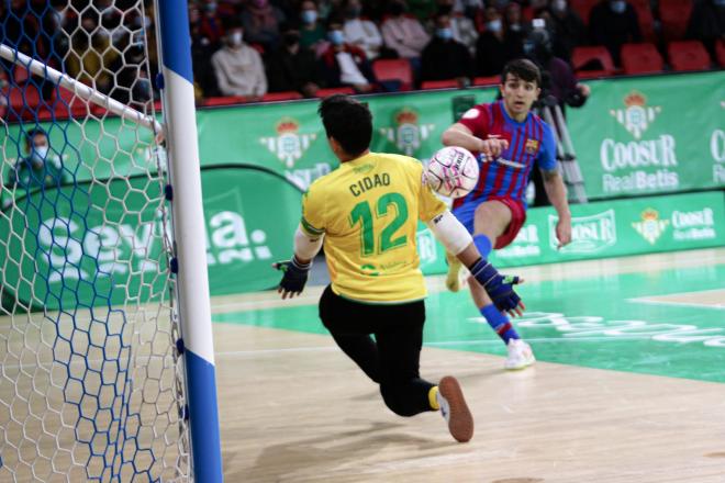 Imagen del partido (Foto: Betis Futsal)