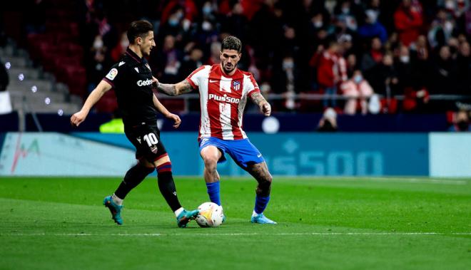 Rodrigo de Paul, en el Atlético-Levante (Foto: ATM).