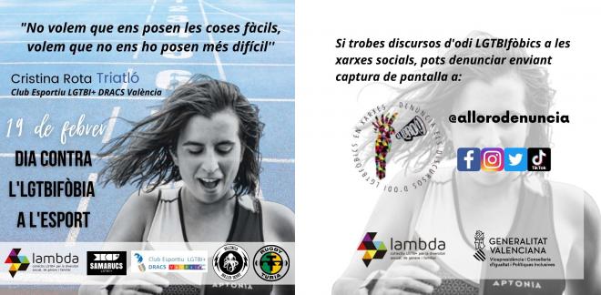 Lambda lucha junto a los clubes deportivos contra la LGTBfobia en el deporte