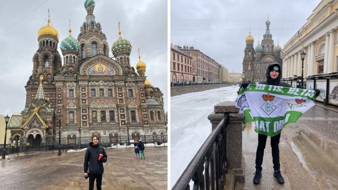 Luis Iparaguirre, un aficionado del Betis en Rusia.