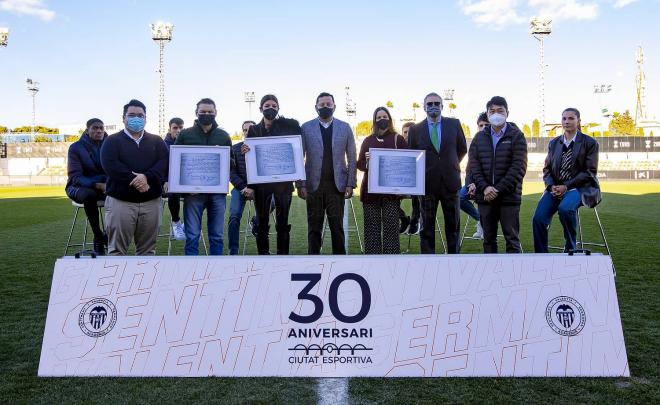 Pasado, presente y futuro de la Ciudad Deportiva del Valencia CF se dan cita en Paterna
