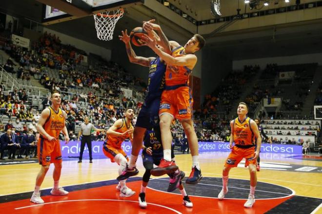 Valencia Basket sucumbe ante UCAM Murcia. (Foto: Valencia Basket)
