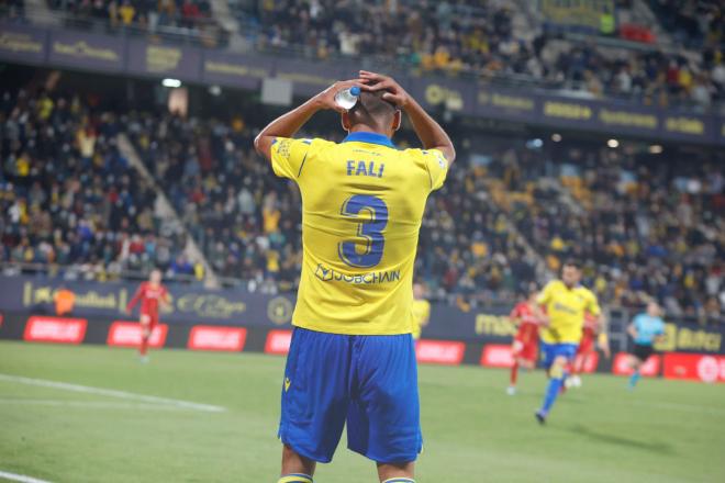 Fali en el duelo liguero ante el Getafe. (Foto: Cristo García)