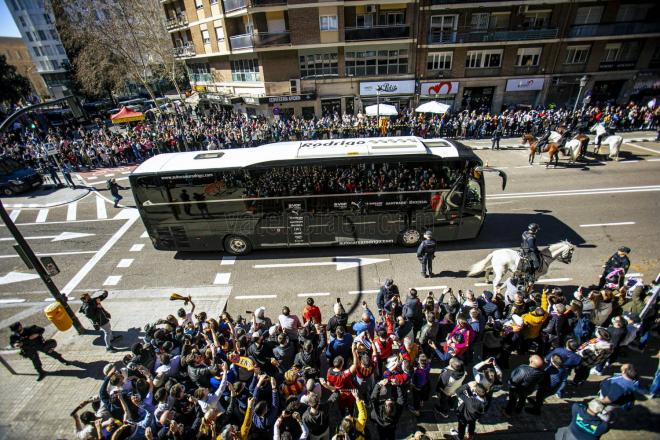 Afición en Mestalla (Foto: Valencia CF)
