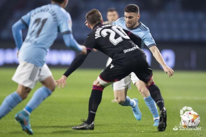 Lance del Celta-Levante en Balaídos (Foto: LaLiga).