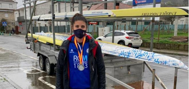 Natalia de Miguel, plata para el Real Club Mediterráneo de Málaga.