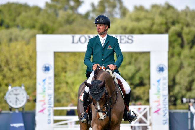 Steve Guerdat durante el Andalucía Sunshine Tour (Foto: Andalucía Sunshine Tour)