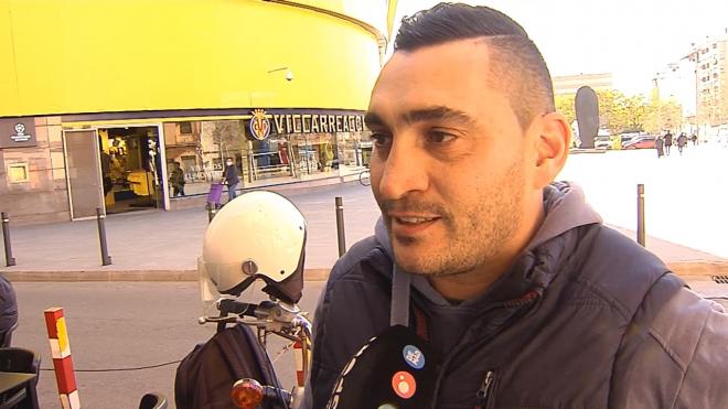Aficionado del Villarreal encuestado por ElDesmarque.